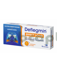 Deflegmin EFFECT LONG 75 mg ,10 kapsułek o przedłużonym uwalnianiu   