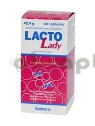 Lacto Lady, 60 tabletek
