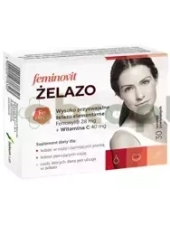 Feminovit Żelazo,                    30 tabletek