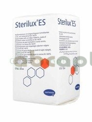 Sterilux ES kompresy niejałowe, 17 nitkowe, 12 warstwowe, 7,5 cm x 7,5 cm, 25 sztuk