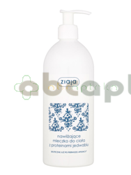 Ziaja, nawilżające mleczko do ciała z proteinami jedwabiu, 400 ml