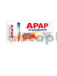 Apap Przeziębienie Fast, 10 tabletek musujących,