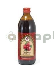 Bonifraterski sok z owoców żurawiny, z dodatkiem witaminy C, 500 ml