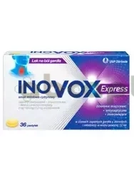 Inovox Express, smak miodowo-cytrynowy, 36 pastylek