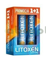 Litoxen 1+1 zestaw 20 + 20 tabletek musujących