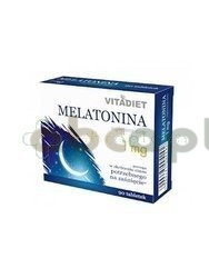 Melatonina 1 mg /Vitadiet, 90 tabletek
