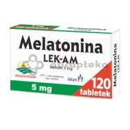 Melatonina 5 mg LEK-AM, 120 tabletek