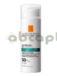 La Roche-Posay Anthelios Oil Correct, żel-krem do twarzy, skóra tłusta i mieszana, SPF 50+, 50 ml