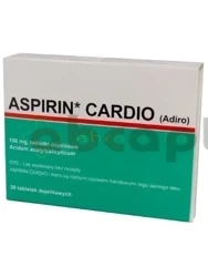 Aspirin Cardio 100 mg /imp.Delfarma,  30 tabletek dojelitowych