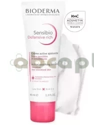 BIODERMA Sensibio, Defensive Rich, Aktywna pielęgnacja wzmacniająca naturalne zdolności obronne wrażliwej skóry,  40 ml 