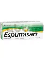Espumisan 40 mg 25 kapsułek | DATA WAŻNOŚCI 28.02.2027