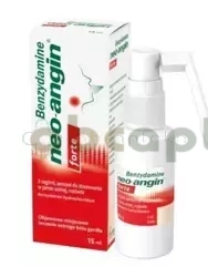 Benzydamine Neo-Angin Forte aerozol do gardła 15 ml