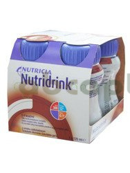 Nutridrink o smaku czekoladowym, 4 x 125 ml