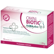 Omni Biotic Flora Plus, 14 saszetek | DATA WAŻNOŚCI 31.01.2027