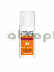 Pharmaceris S Sun, Krem ochronny dla skóry naczynkowej i z trądzikiem różowatym SPF50+  50 ml