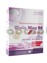 Olimp Chela-Mag B6 Skurcz, 60 kapsułek