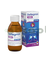 Deflegmin KIDS, 15 mg/5ml, syrop, 120 ml