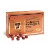 Bio-Karoten + witamina E, 30 kapsułek 