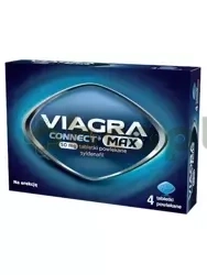 Viagra Connect Max 50 mg, 4 tabletki