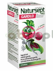 Natur-Sept Gardło lizaki o smaku wiśniowym 6 sztuk, 