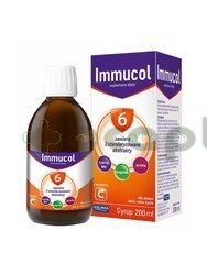 Immucol z tragankiem, syrop dla dzieci od 6. roku życia, 200 ml