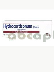 Hydrocortisonum Aflofarm, 5 mg/g, krem, 15 g