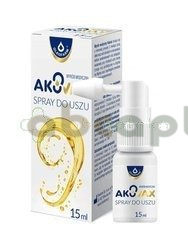 Akuvax spray do uszu 15 ml