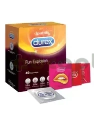 Durex Fun Explosion, prezerwatywy, 40 sztuk