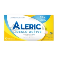 Aleric Deslo Active, 5 mg, 30 tabletek ulegających rozpadowi w jamie ustnej 