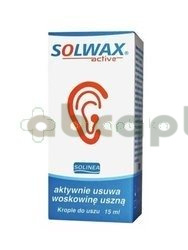 Solwax Active krople do uszu 15 ml