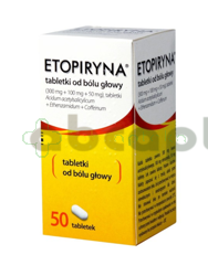 Etopiryna, 50 tabletek