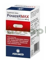 Potazek MAX, 50 kapsułek