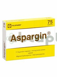 Aspargin 75 tabletek