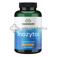 SWANSON Inozytol 650 mg, 100 kapsułek