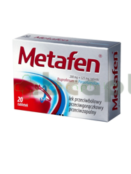 Metafen, 200 mg + 325 mg, 20 tabletek