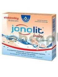 Jonolit Baby, elektrolity dla dzieci od urodzenia, proszek, 10 saszetek,