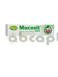 Mucosit Dent, żel do stosowania na dziąsła, 15 g