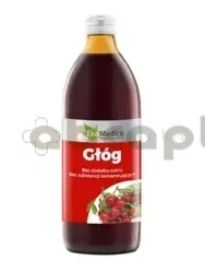 EkaMedica Głóg, sok, 1000 ml 