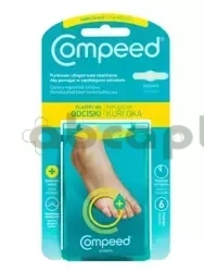 Plastry Compeed na odciski, nawilżające, 6 sztuk | DATA WAŻNOŚCI 28.02.2027
