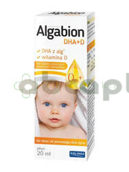 Algabion DHA+D, płyn, 20 ml