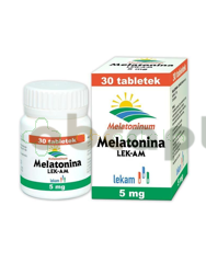 Melatonina LEK-AM, 5 mg, 30 tabletek