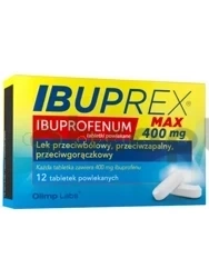 Olimp Ibuprex Max 400 mg,            12 tabletek