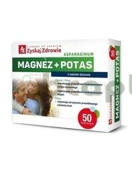 Asparaginum Magnez + Potas, 50 tabletek