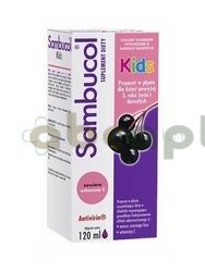 Sambucol Kids, płyn dla dzieci po 3 roku życia, 120 ml