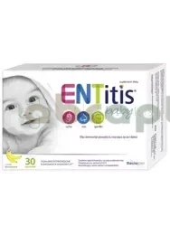 Entitis Baby, smak bananowy, 30 saszetek, 