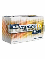 Acti Vita-miner Senior D3 60 tabletek