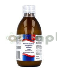 Gelatum Aluminii phosphorici, zawiesina doustna, 250 g