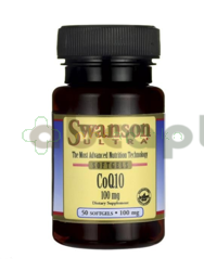 Swanson Koenzym Q10 100 mg, 50 kapsułek