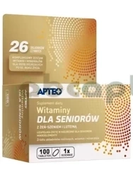 Witaminy dla seniorów APTEO, 100 tabletek