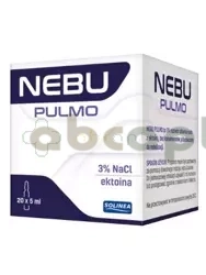 Nebu Pulmo, 3 % roztwór do inhalacji z ektoiną, 20 ampułek x 5 ml